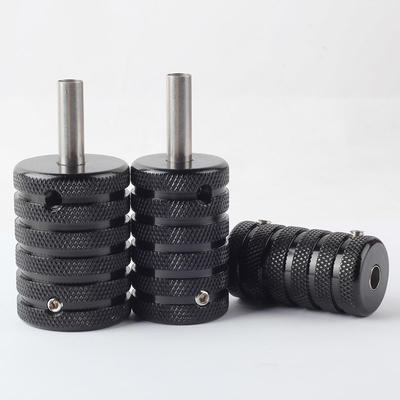 Black Alloy Tattoo Grips And Tips