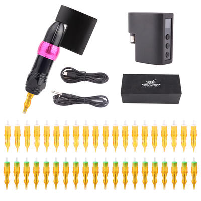 Tattoo Pen Machine With Battery Adapter 12  3000439